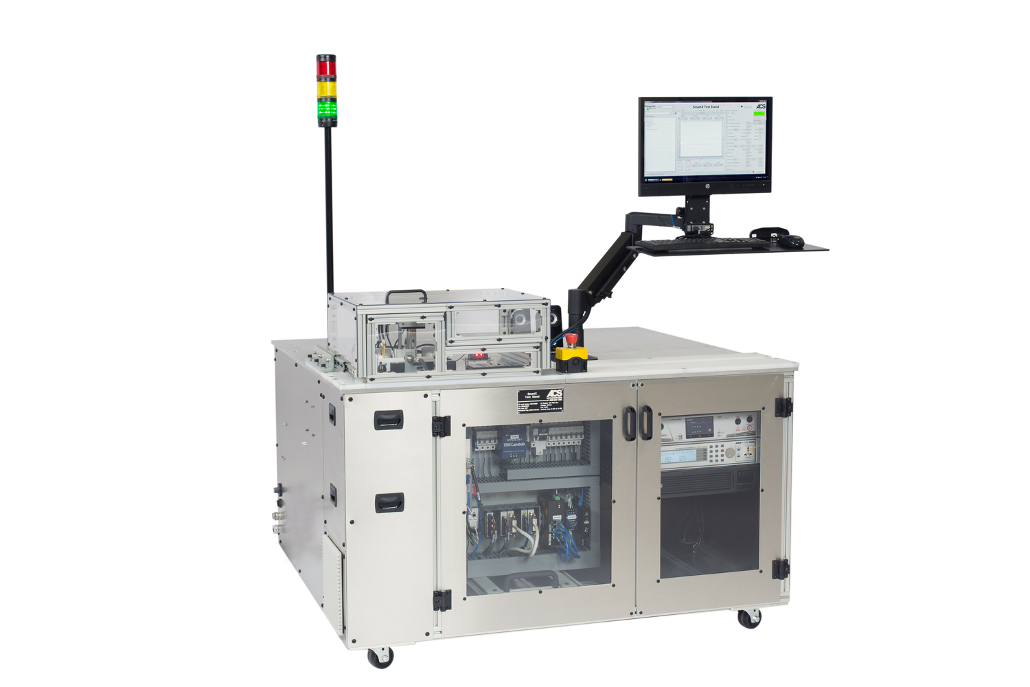 End-of-Line Production Test Stand Improved Quality of Data and Cycle Time
