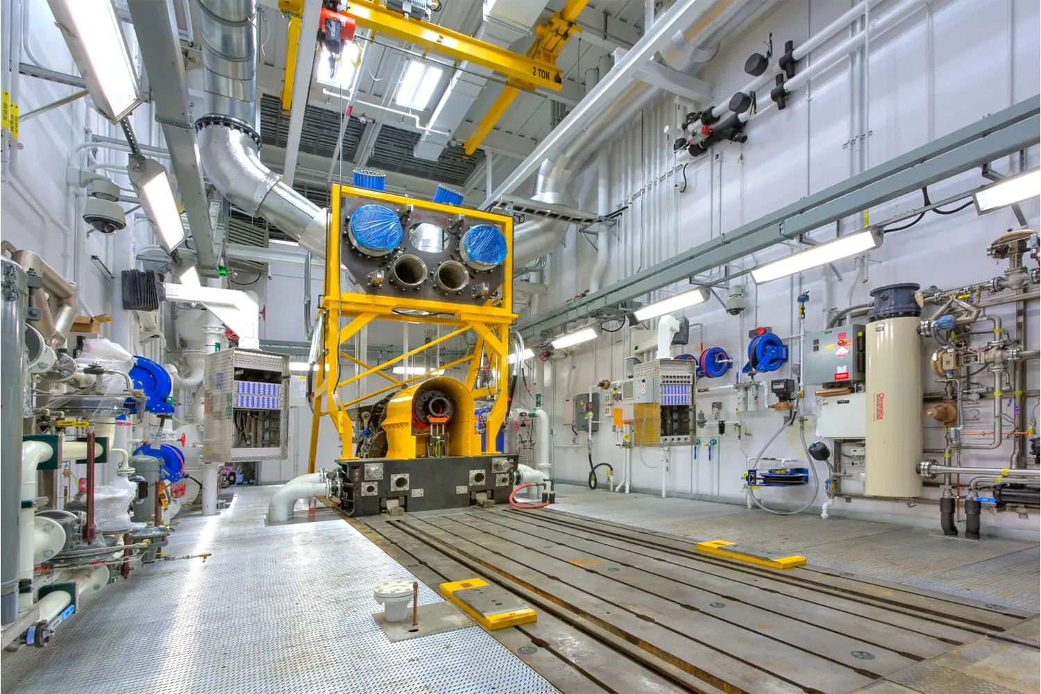 High Horsepower Engines Test Cell Design, Construction, and Integration