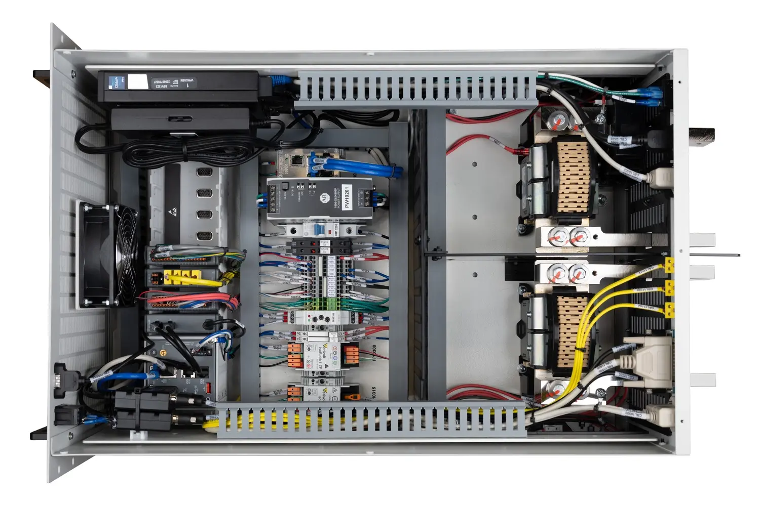 Modular Power Supply Rack Design and Control Software for EA’s US Market