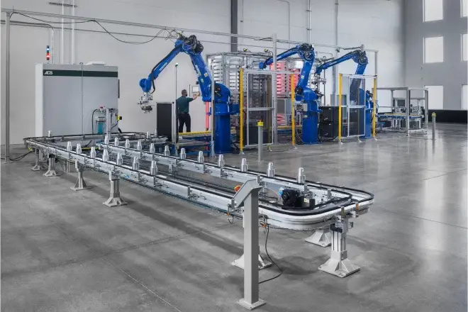 Orchestrated Automated Assembly Line Boosts Productivity and Safety
