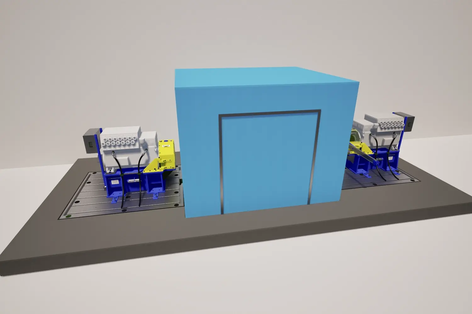 Hybrid Powertrain Test Cell with Environmental Chamber for Flexible Product Development