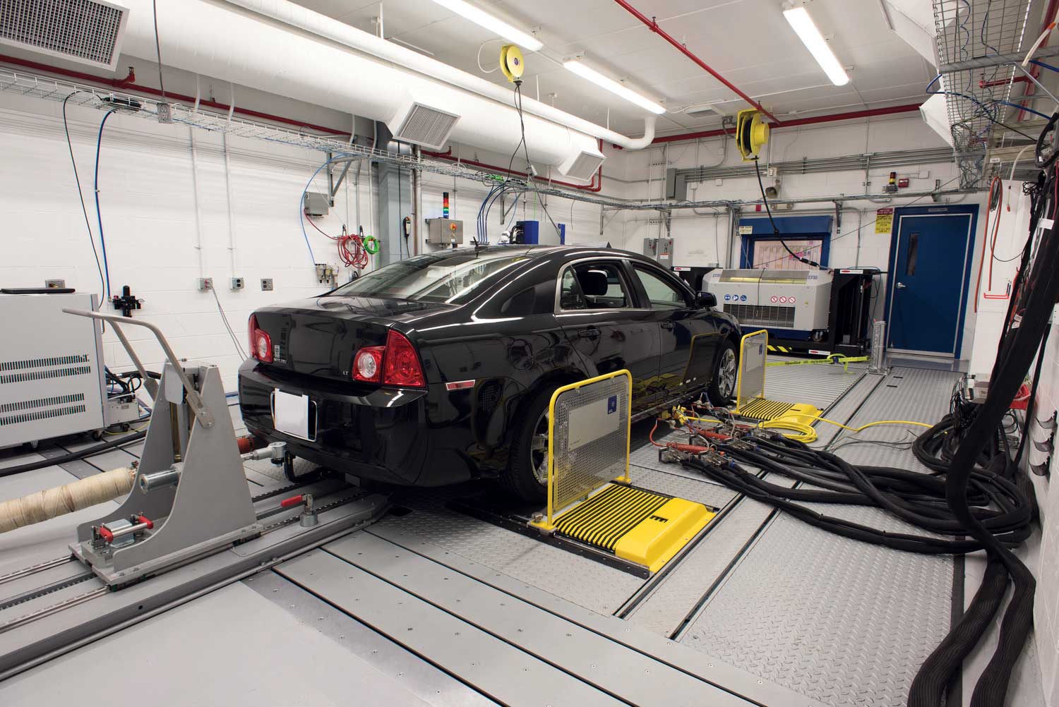4WD Chassis Dynamometer Emission Testing Upgrade