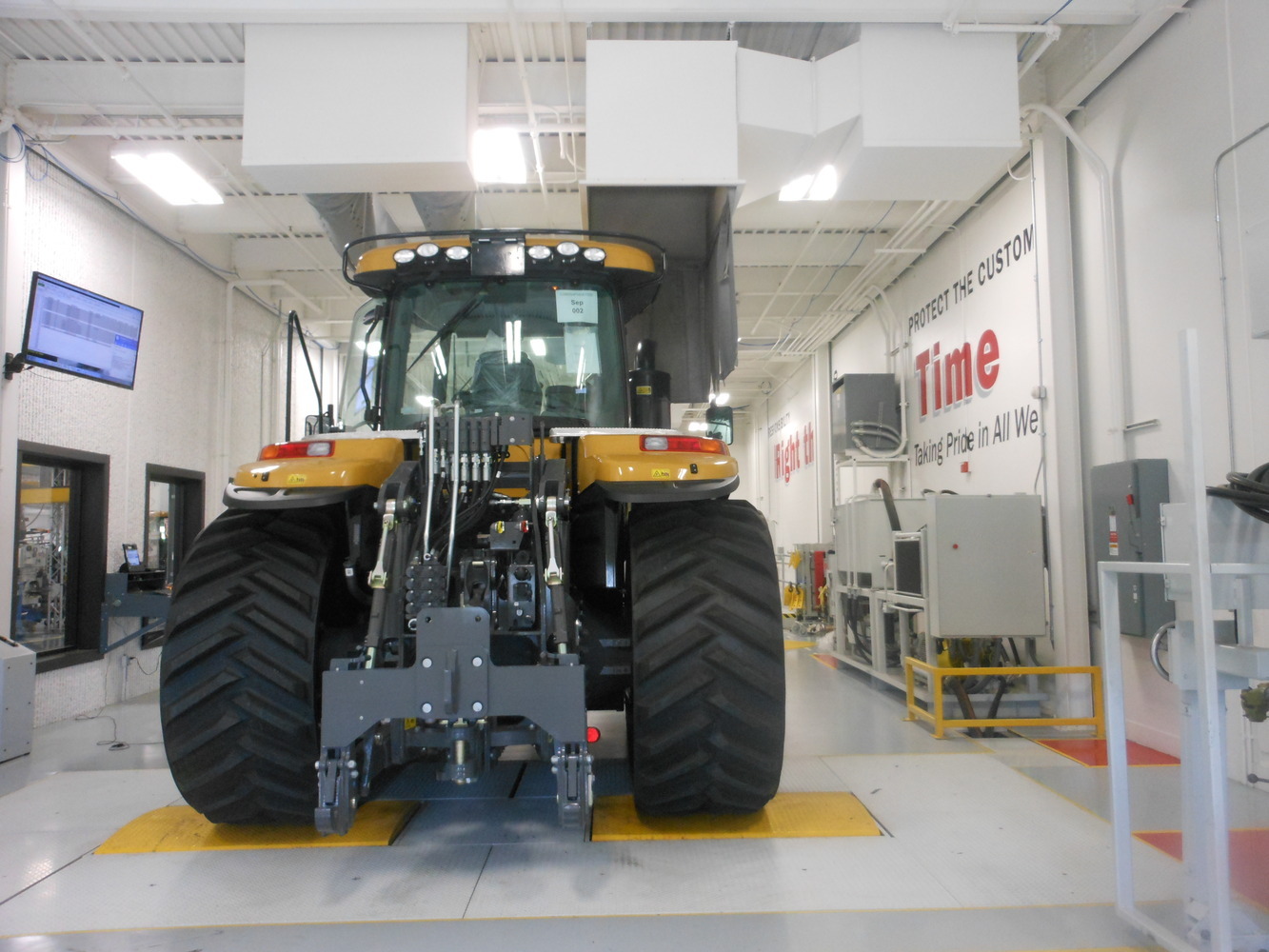 End of Line Tractor Test Lab Upgrade