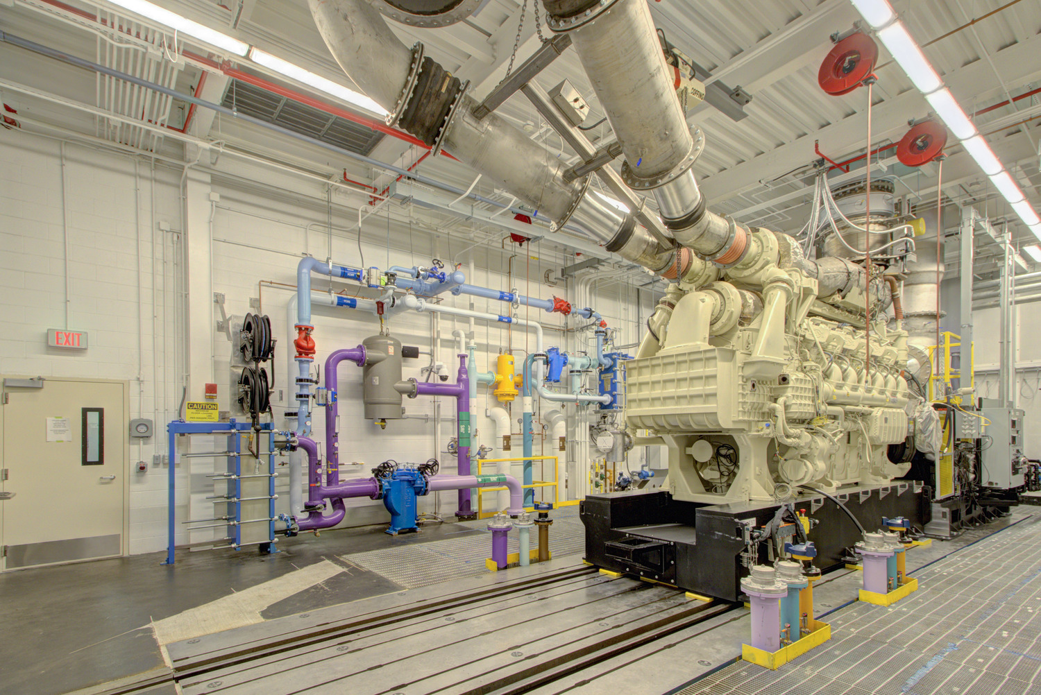 End-of-Line (EOL) Large Engine Assembly Test Cell with Tier 4 Emissions Capability