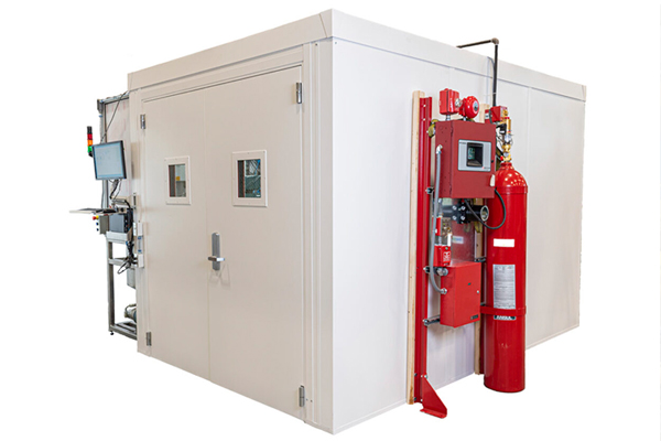Modular Enclosure Test Stand for R&D Fuel Filtration System