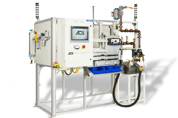 Engine Test Bench Including Rigging and Derigging Stations
